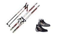 skiing